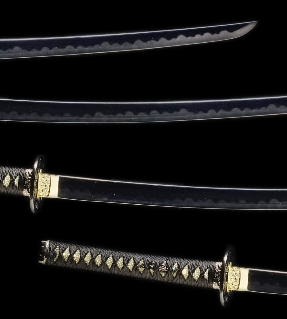 Samurai Sword KUROISHIME Katana for sale |Ninja Weapon Museum Shop